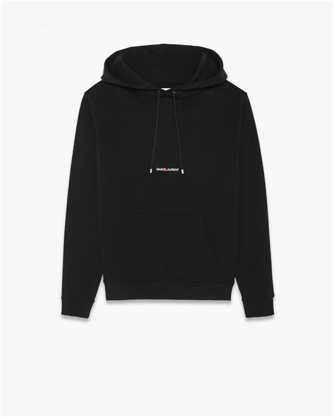 ysl hoodie dress|saint laurent men's hoodie.